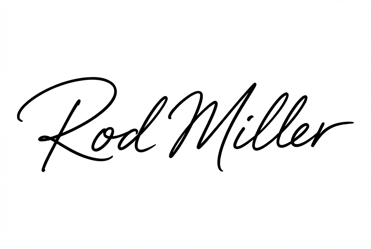 Rod Miller signature
