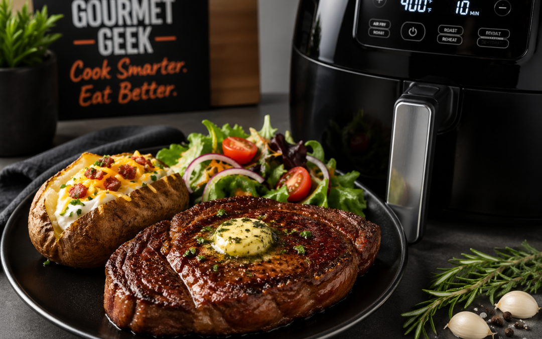 Air Fryer Ribeye Steak
