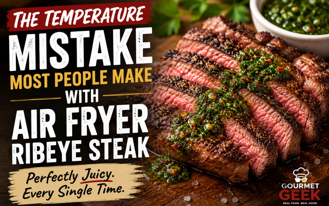 Air Fryer Ribeye Steak: The Temperature Mistake Most People Make