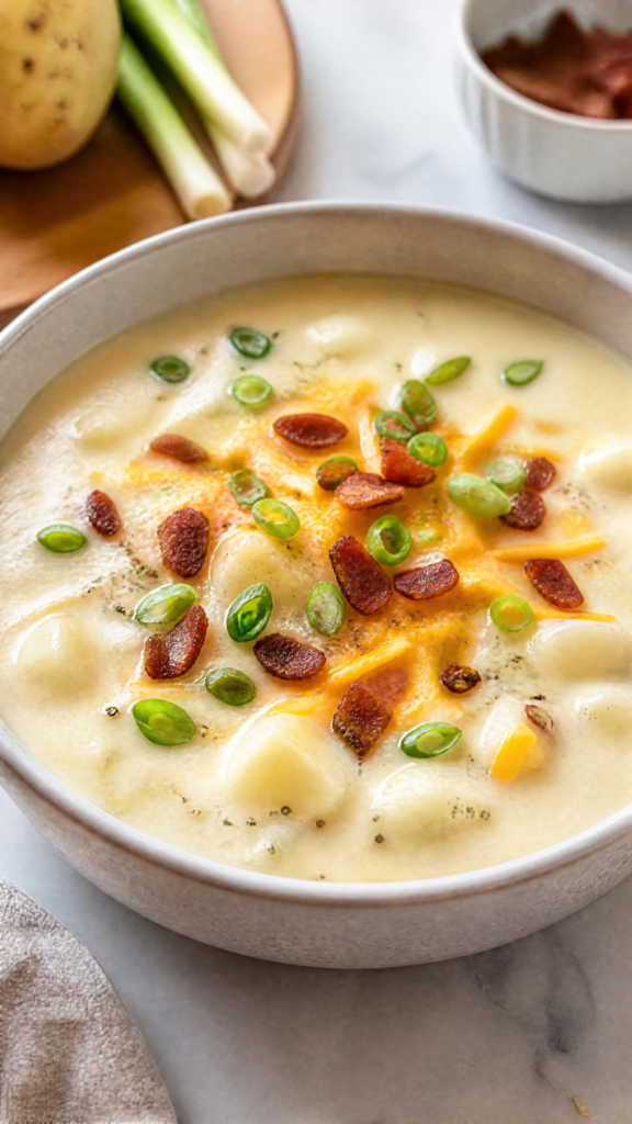 Loaded Baked Potato Soup recipe