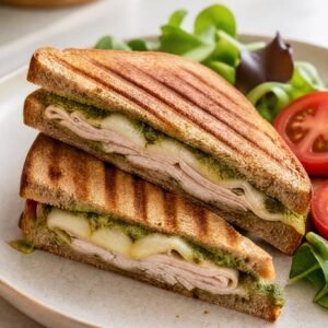 Pesto Turkey Panini recipe