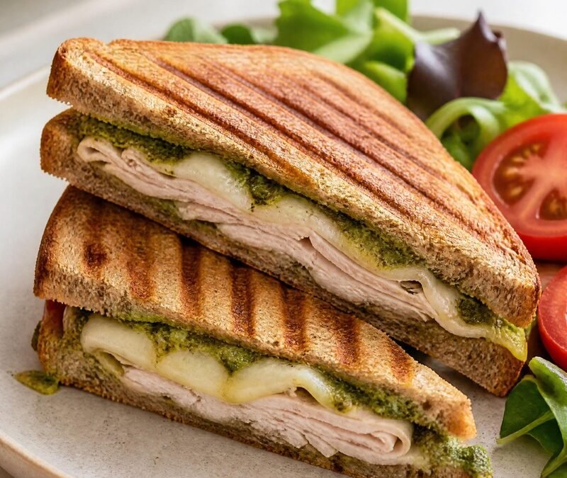 Pesto Turkey Panini recipe