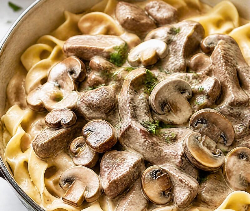 Beef Stroganoff Skillet recipe