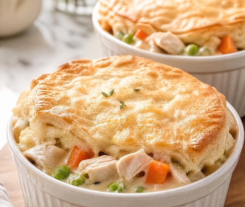 Mini Turkey Pot Pies recipe