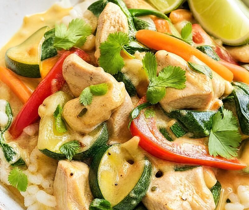 Coconut Chicken Curry Bowl recipe