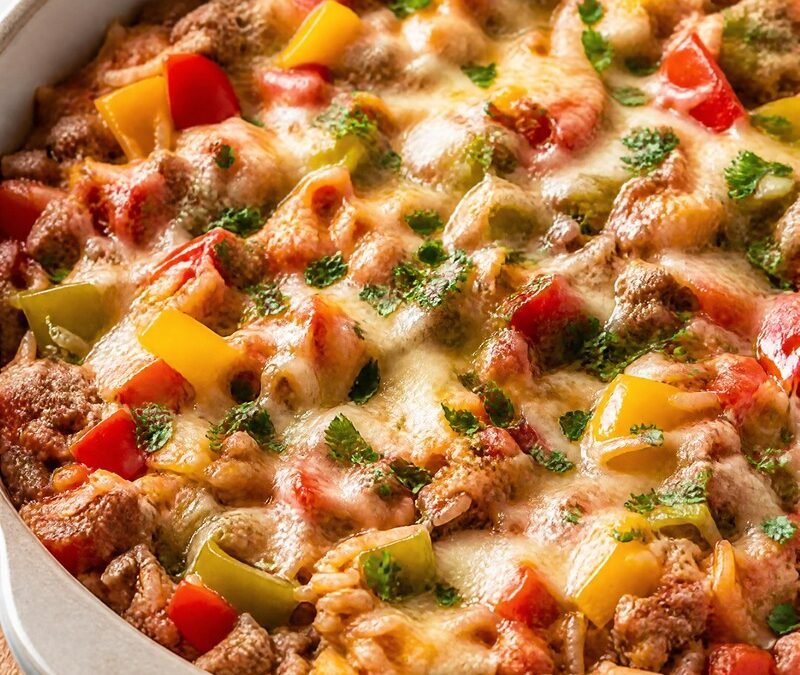 Unstuffed Bell Pepper Casserole