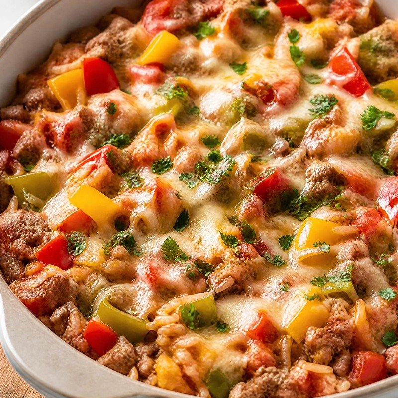 Unstuffed Bell Pepper Casserole