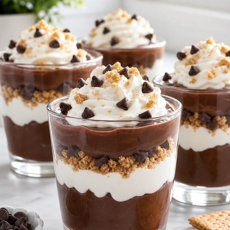 Chocolate Pudding Parfaits