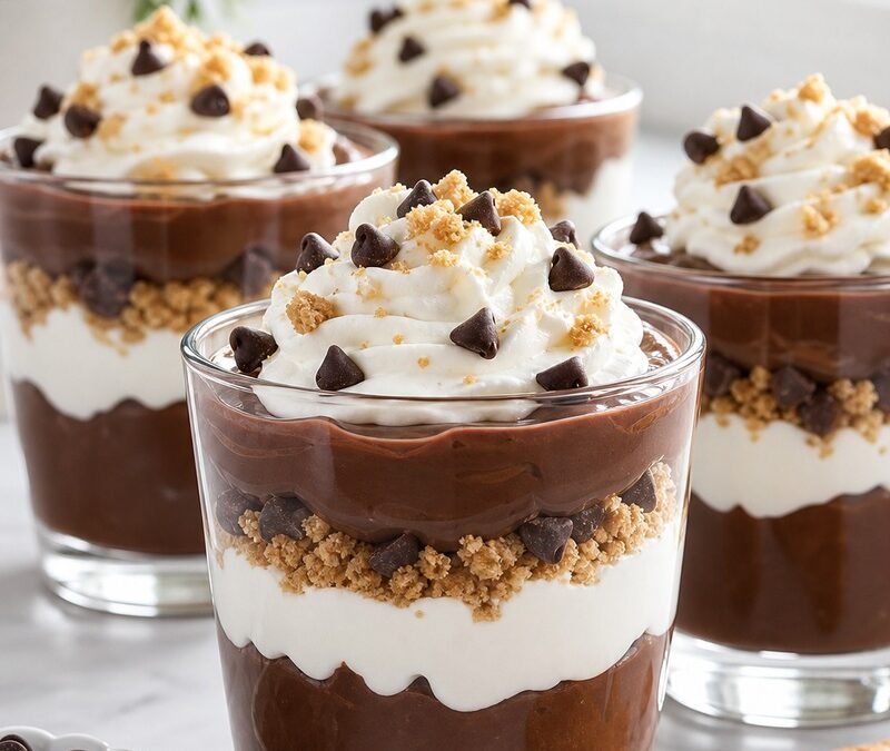 Chocolate Pudding Parfaits