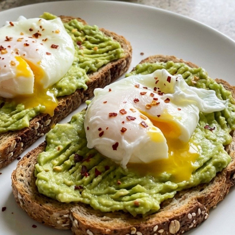 Avocado & Egg Toast recipe