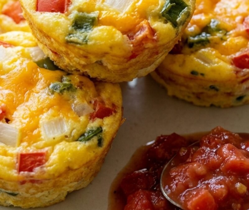 Egg Muffins with Salsa recipe