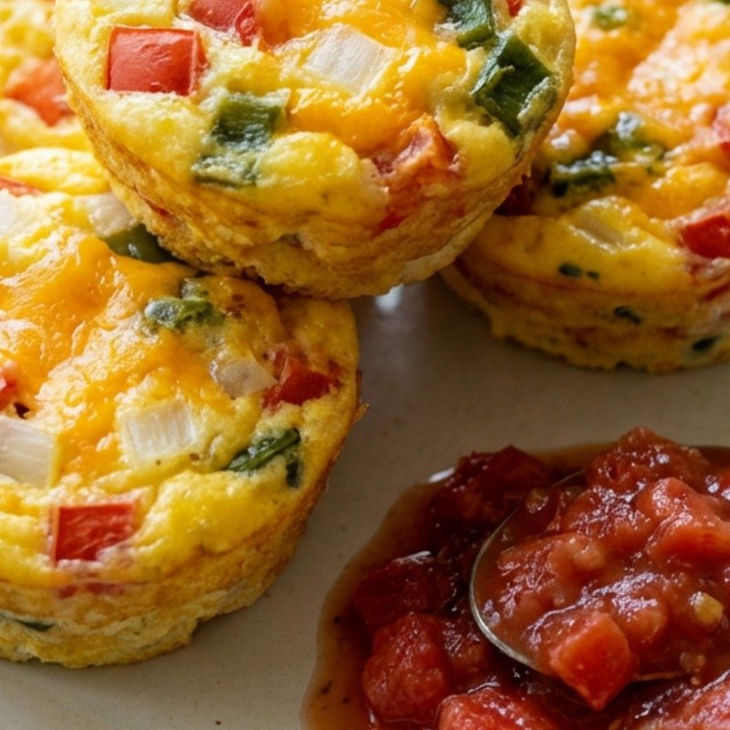 Egg Muffins with Salsa recipe
