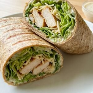 Grilled Chicken Caesar Wrap recipe