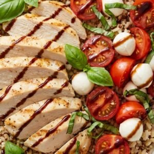 Caprese Chicken Bowl recipe
