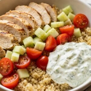 Greek Chicken Bowl recipe