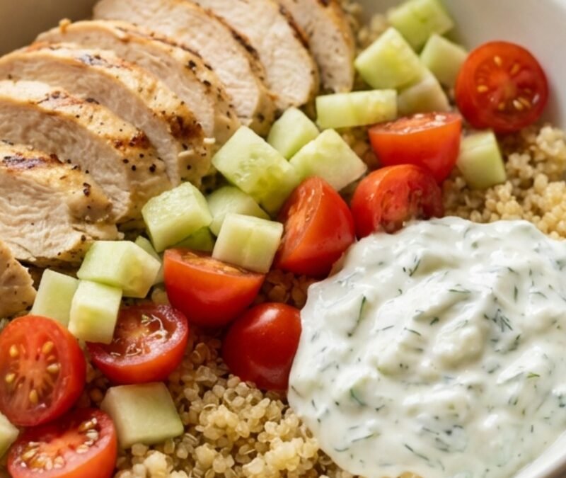 Greek Chicken Bowl recipe