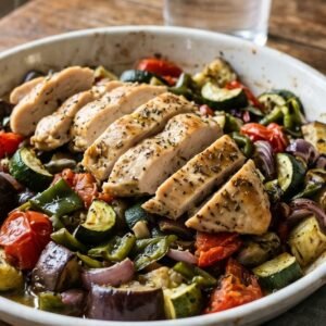Baked Chicken Ratatouille recipe