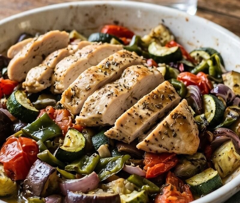 Baked Chicken Ratatouille recipe