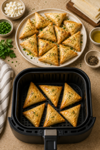 Feta Triangles recipe