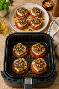 Roasted Heirloom Tomato with Baked Feta recipe