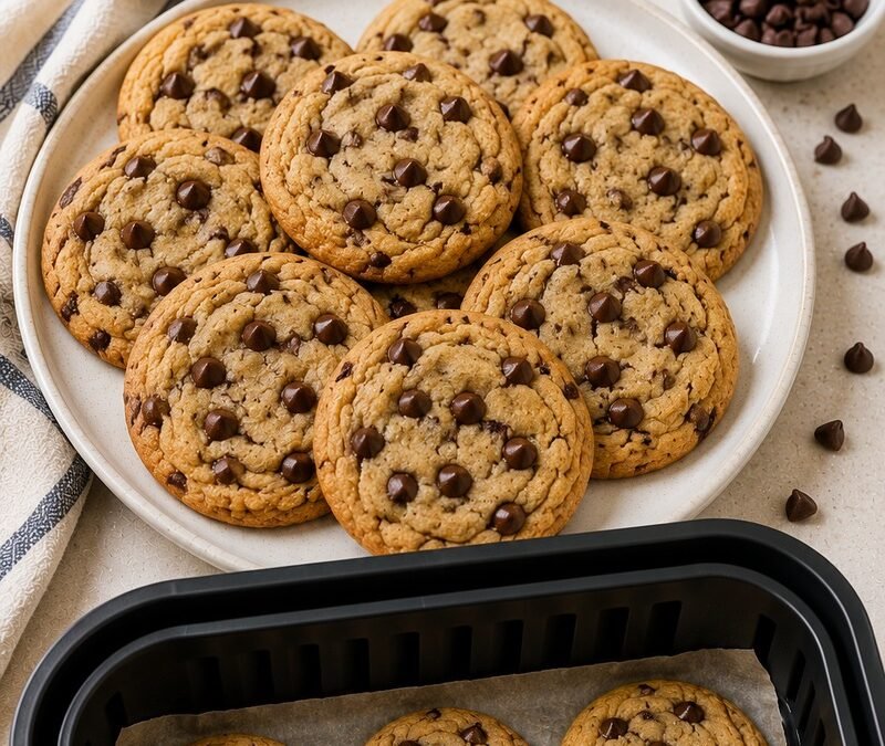 Air Fryer Chocolate Chip Cookies recipe