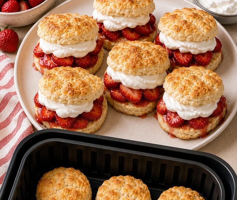 Strawberry Shortcake Biscuits