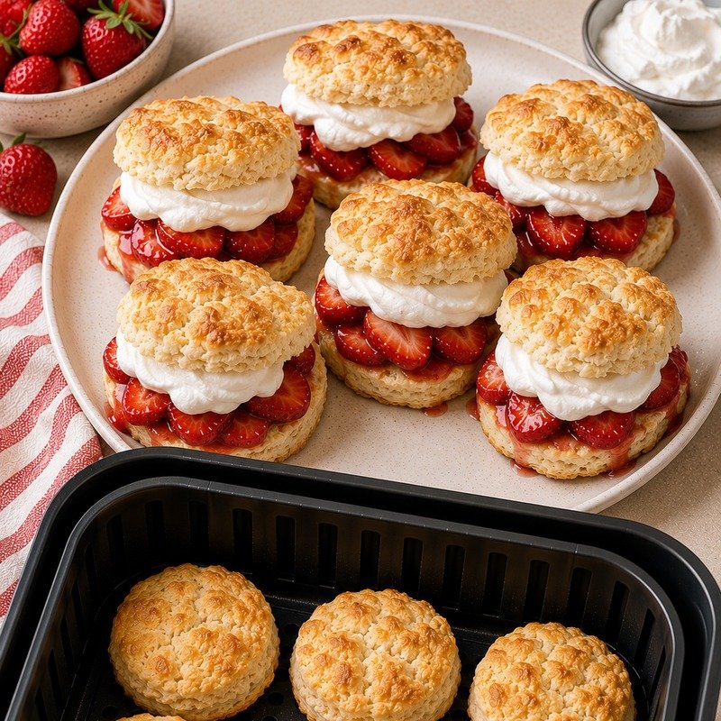 Strawberry Shortcake Biscuits