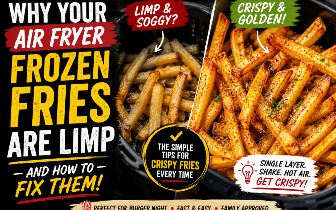 Why Your Air Fryer Frozen Fries Are Limp — And How to Fix Them