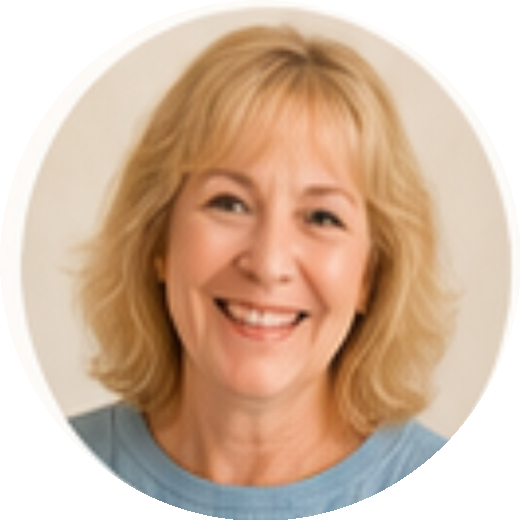 Linda M. cookbook reviewer portrait